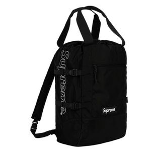 Supreme SS19 Black Backpack Tote 18L